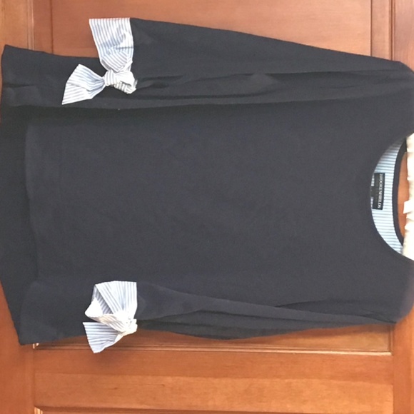 Brooke shields shirt with bow end sleeves - Picture 2 of 6